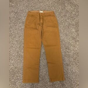J Crew brown men’s khaki pants 31x30